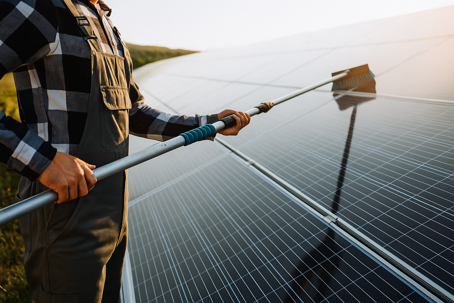 Solpanel Tvätt